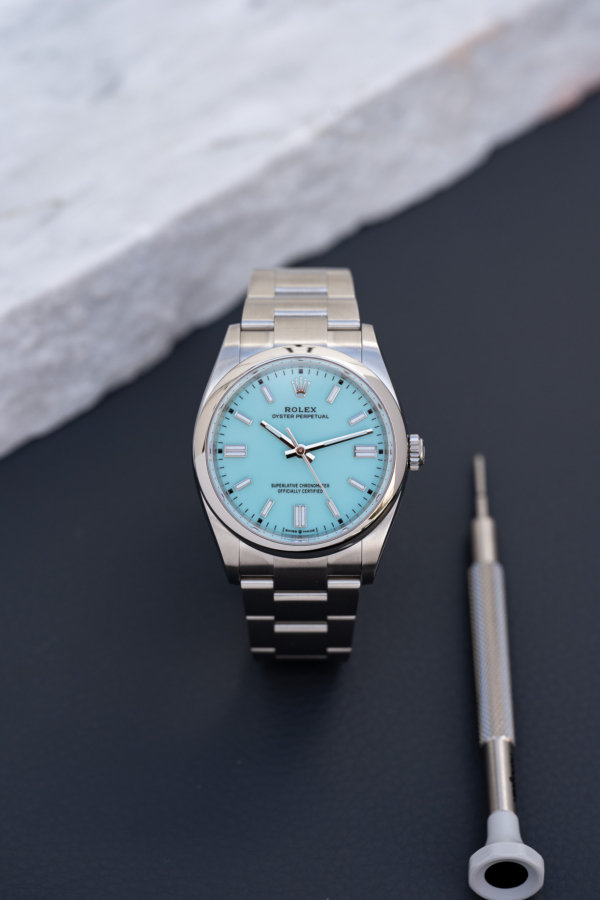 Rolex Oyster Perpetual 36 Turquoise