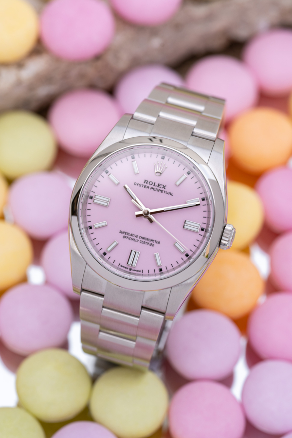 Rolex Oyster Perpetual 36 "Candy Pink" Unworn