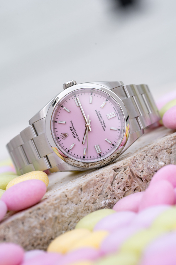 Rolex Oyster Perpetual 36 "Candy Pink" Unworn