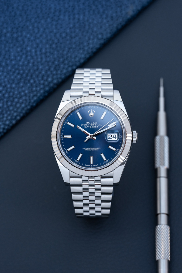 Rolex Datejust 41 Bleu "Unworn"