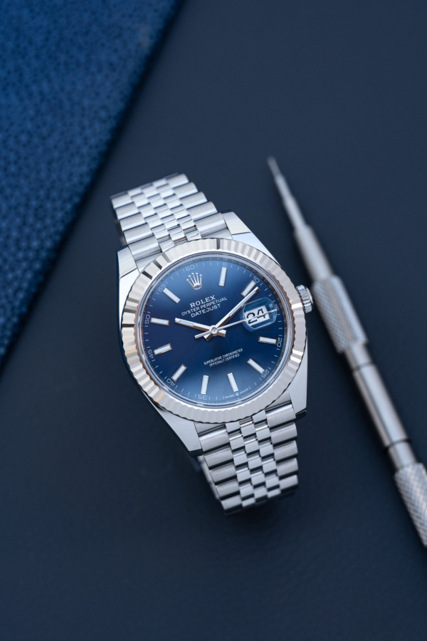 Rolex Datejust 41 Bleu "Unworn"