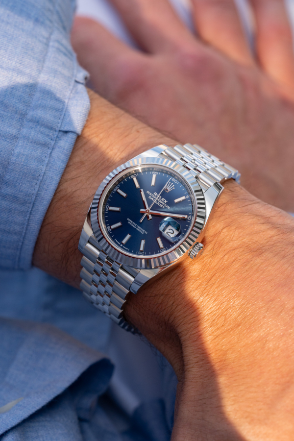 Rolex Datejust 41 Bleu "Unworn"