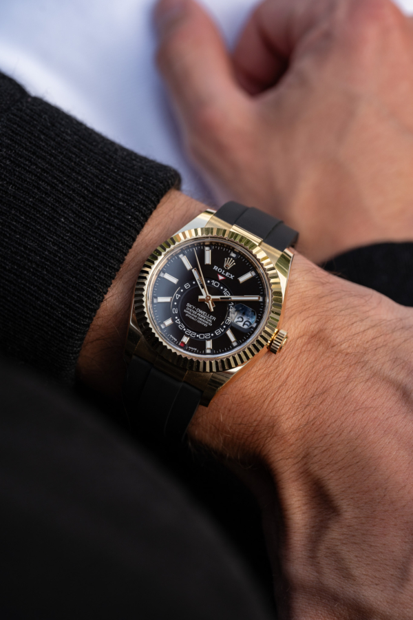 Rolex Sky-Dweller Or jaune