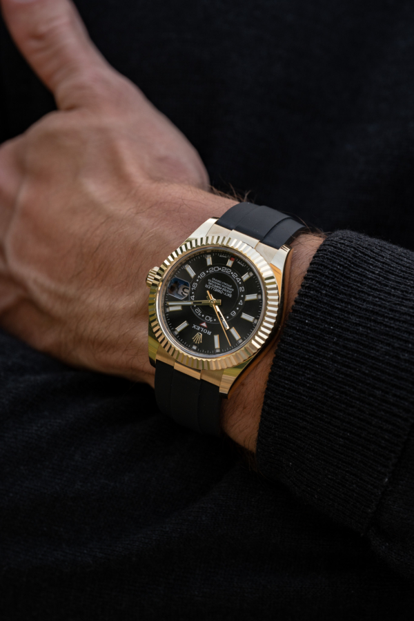 Rolex Sky-Dweller Or jaune