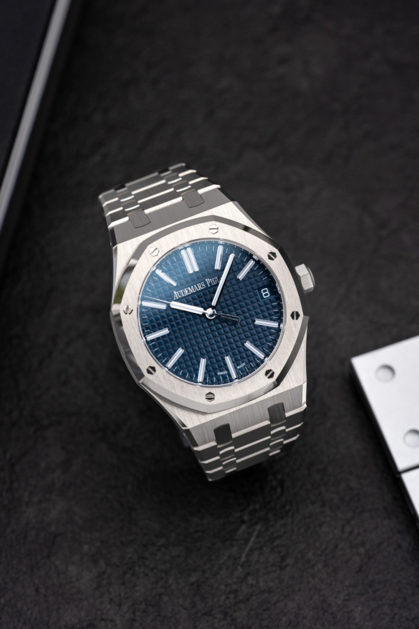 Royal Oak 15510ST Blue "Unworn"