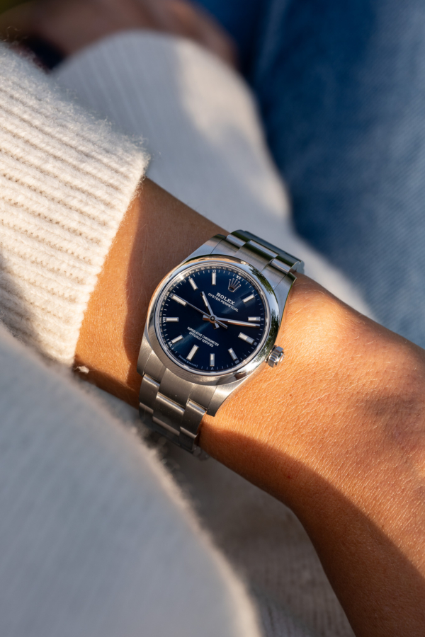 Rolex Oyster Perpetual 34 Bleu "Unworn"