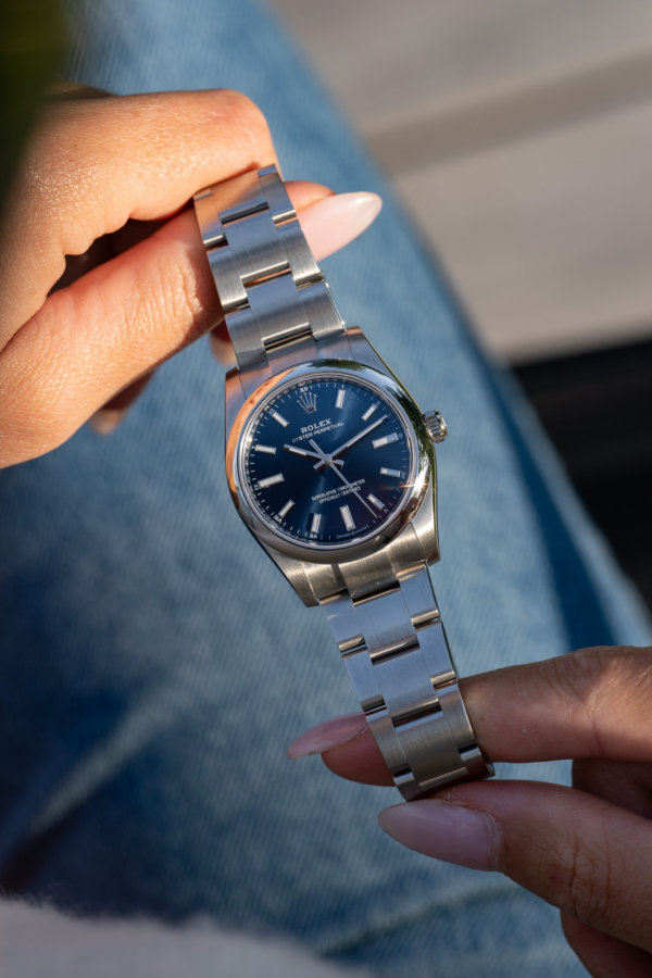 Rolex Oyster Perpetual 34 Bleu "Unworn"