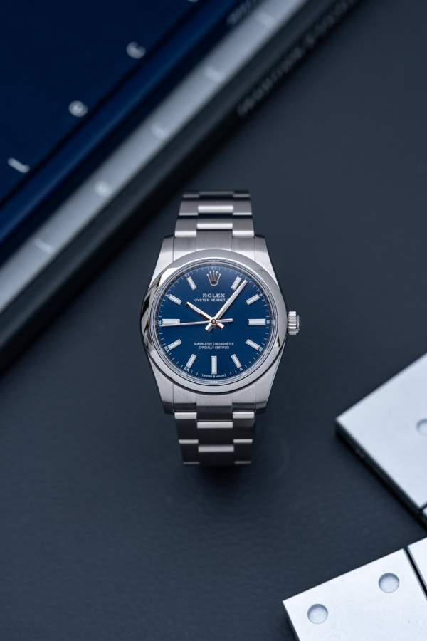 Rolex Oyster Perpetual 34 Bleu "Unworn"