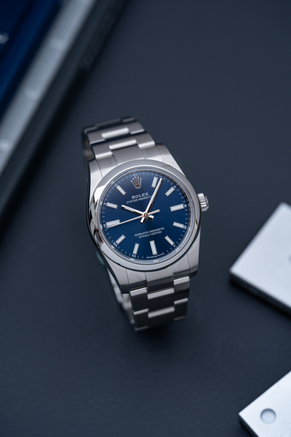 Rolex Oyster Perpetual 34 Bleu "Unworn"