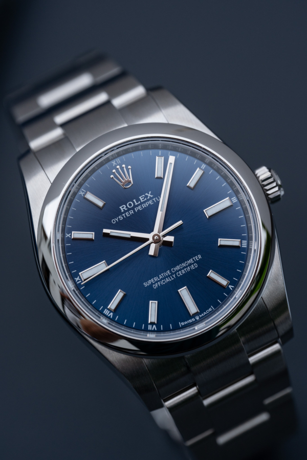 Rolex Oyster Perpetual 34 Bleu "Unworn"