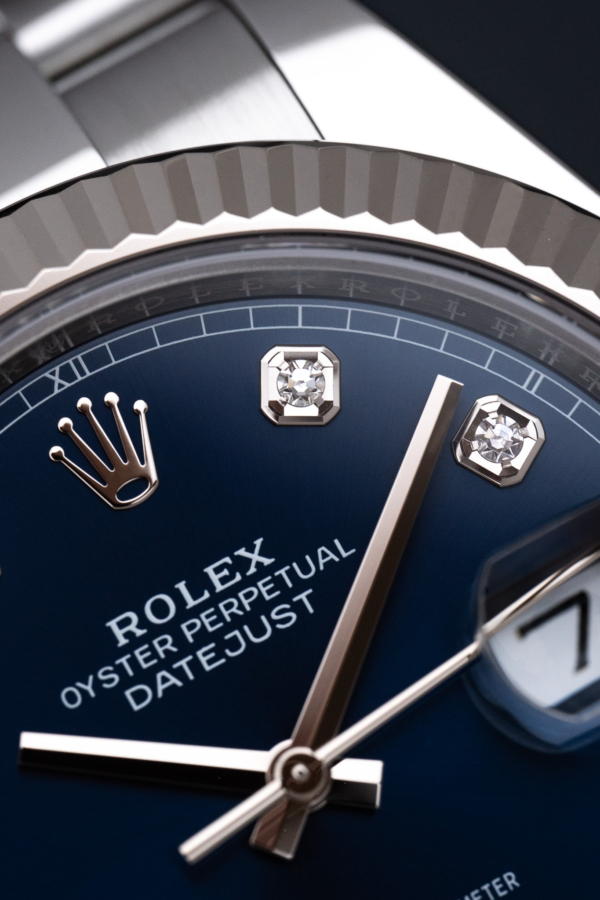 Rolex Datejust 41 Bleu Diamants