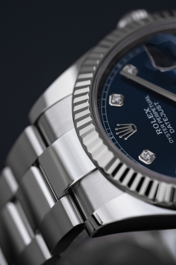 Rolex Datejust 41 Bleu Diamants