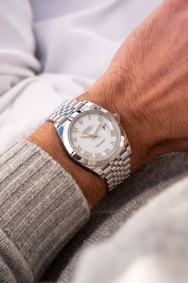 Rolex Datejust 41 Blanche