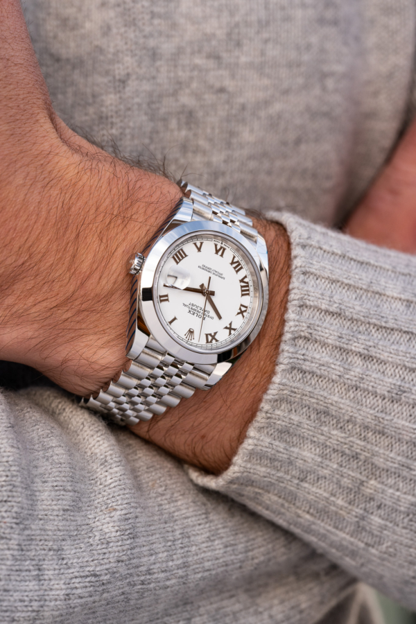 Rolex Datejust 41 Blanche