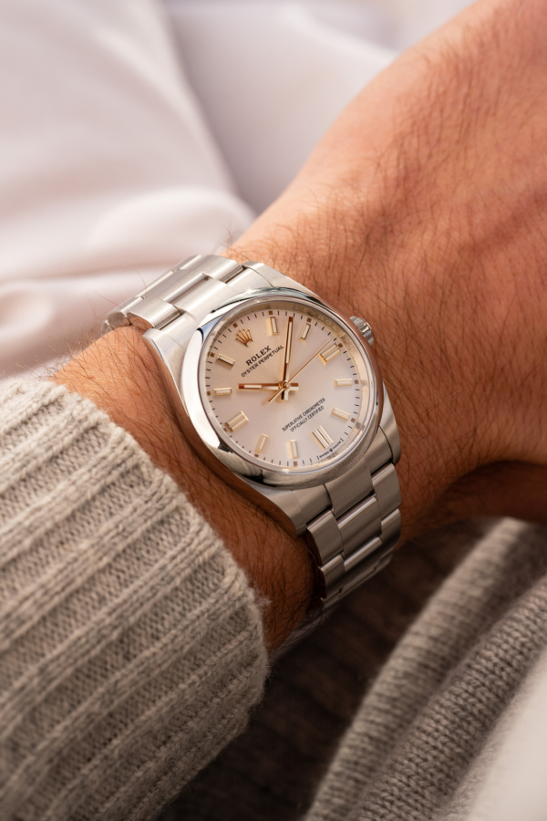 Rolex Oyster Perpetual 36 Silver