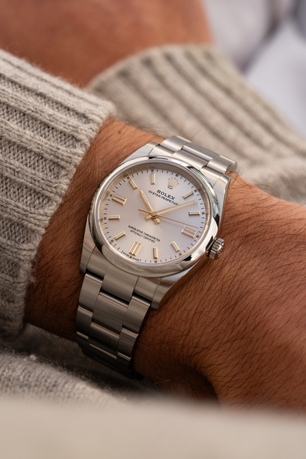 Rolex Oyster Perpetual 36 Silver