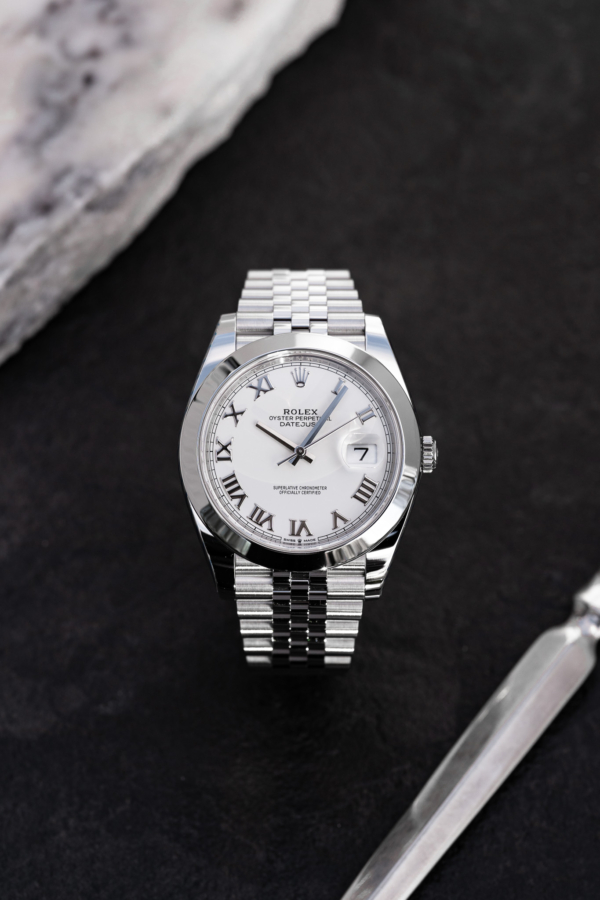 Rolex Datejust 41 Blanche