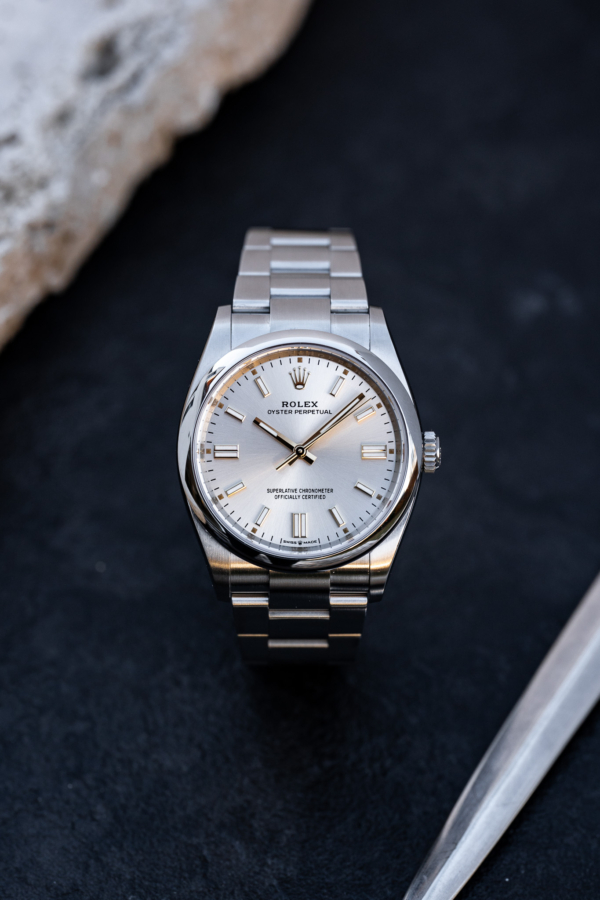 Rolex Oyster Perpetual 36 Silver