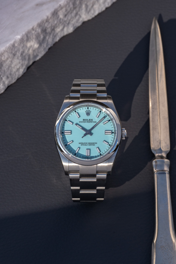 Rolex Oyster Perpetual 36 Turquoise